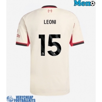 Liverpool Giovanni Leoni #15 Replica Away Shirt 2025-26 Short Sleeve